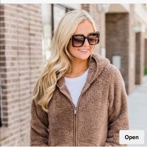 Pink Lily Sherpa